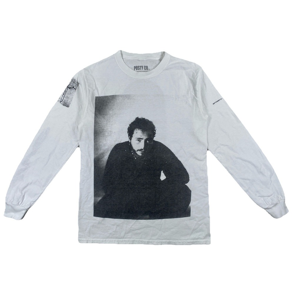 Post Malone Runaway Tour 2019 T-Shirt Long Sleeve Adult Small White